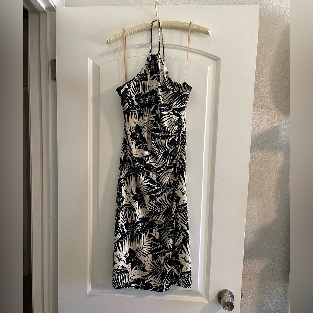BCBGMaxAzria Halter Dress
